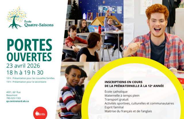 affiche portes ouvertes QS 2026 2
